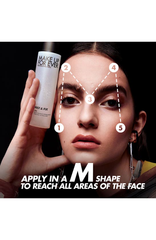 Make Up For Ever Mist & Fix 24h Hydrating Setting Mist, 3.4 Oz.