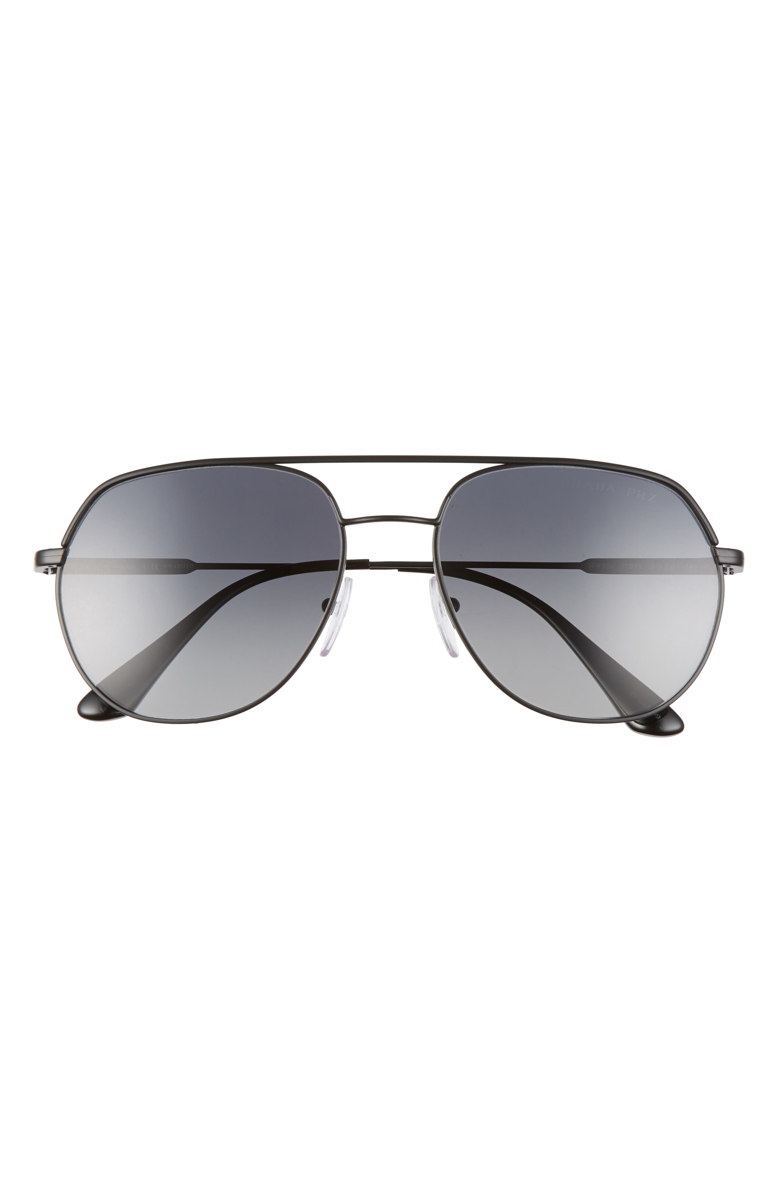 prada polarized aviator sunglasses