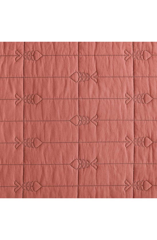 Eddie Bauer Troutdale Cotton Quilt 3-piece Set In Ginger Orange