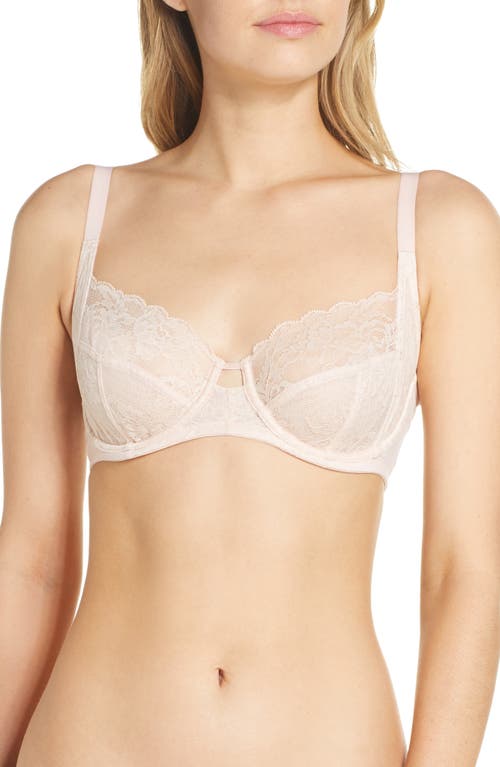 Shop Natori Statement Underwire Bra In Cameo Rose/cashmere