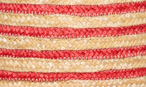 Cult Gaia Magda Stripe Straw Hat in Lollipop Multi | Smart  display picture 1