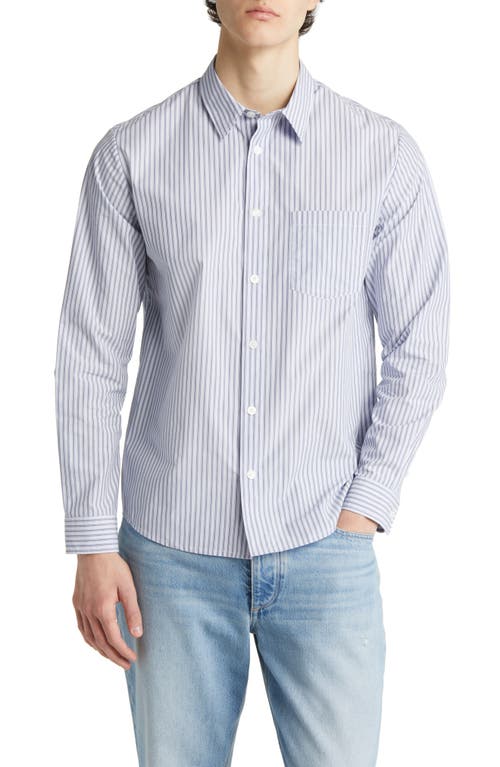 A. P.C. Clement Stripe Button-Up Shirt at Nordstrom,