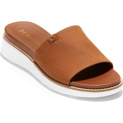 Cole Haan Zerogrand Slide Sandal, Brown