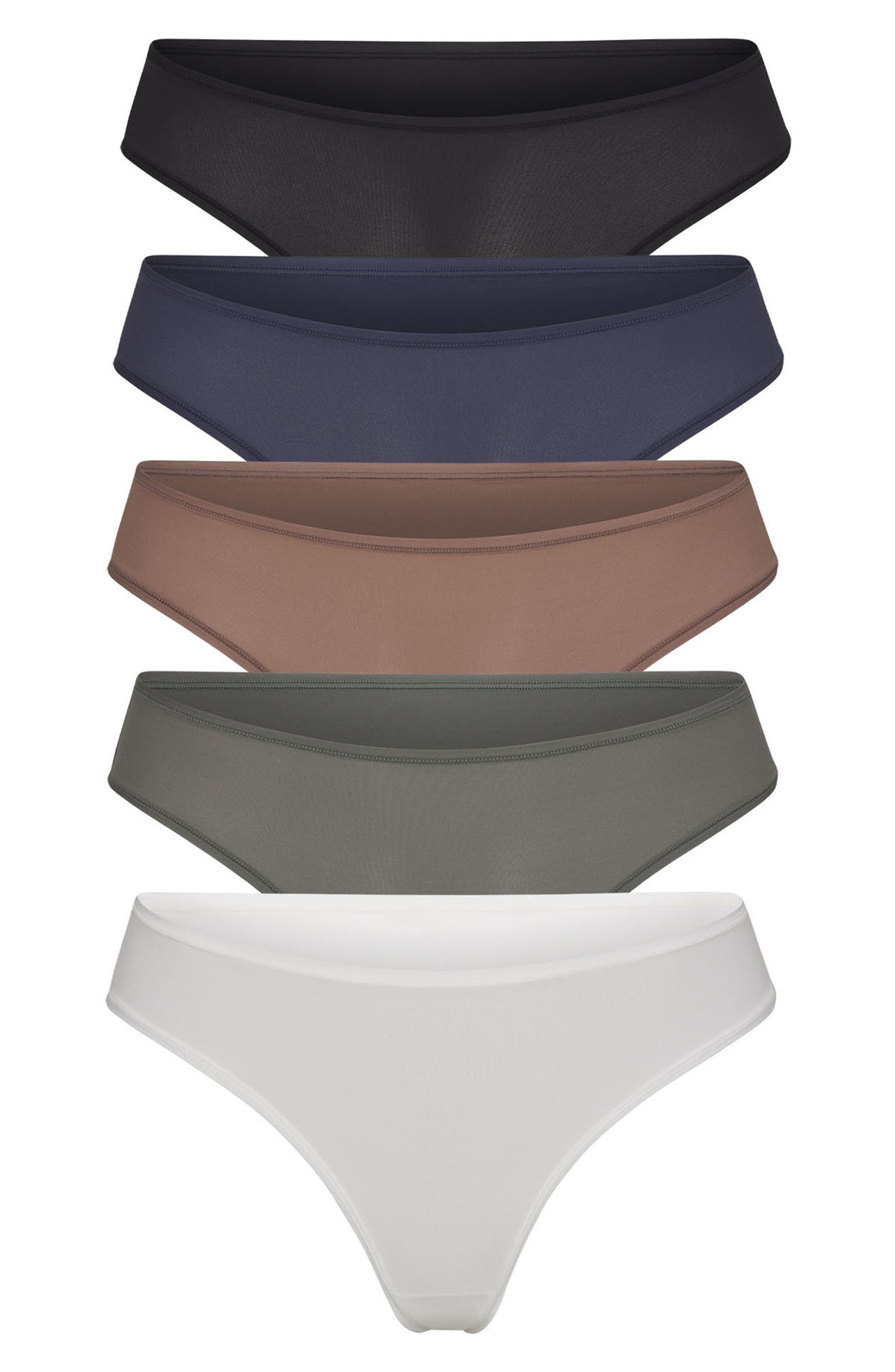 SKIMS Fits Everybody Assorted 5Pack Thongs Nordstrom