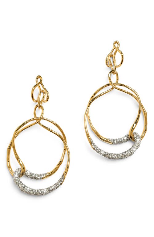Alexis Bittar Solanales Crystal Drop Earrings in Crystals