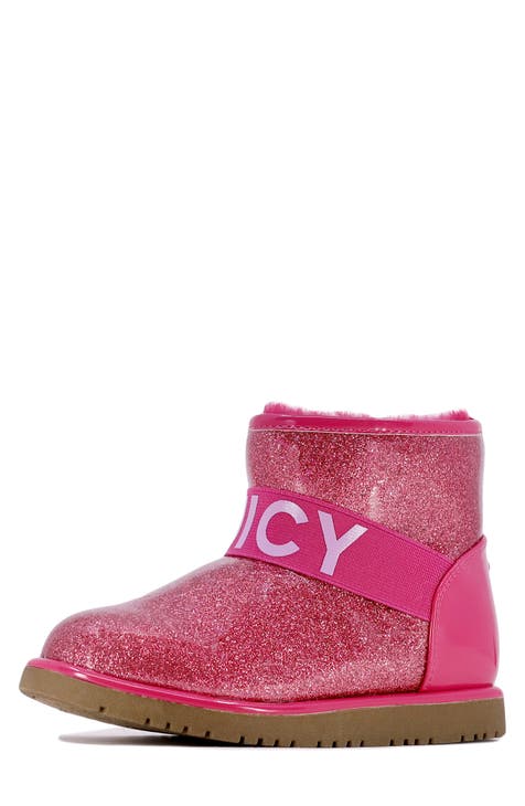 Y2K Juicy Couture PINK SCOTTIE DOG WELLIES TALL RAIN BOOTS 9 WELLINGTON