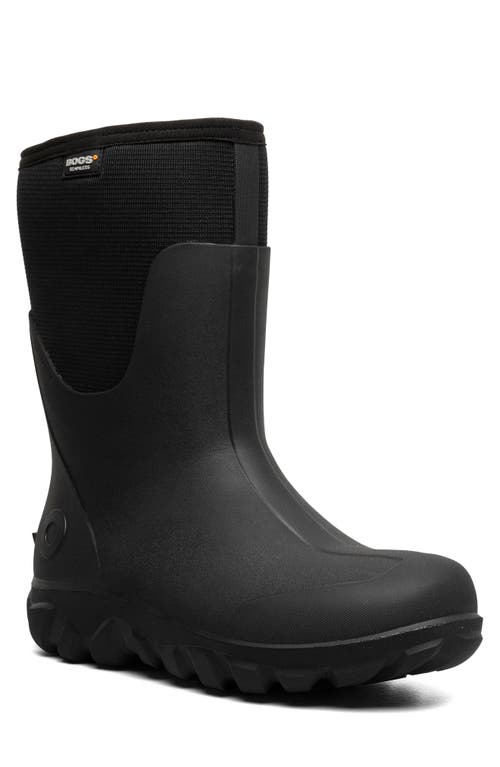 Bogs Classic Seamles Mid Waterproof Boot In Black