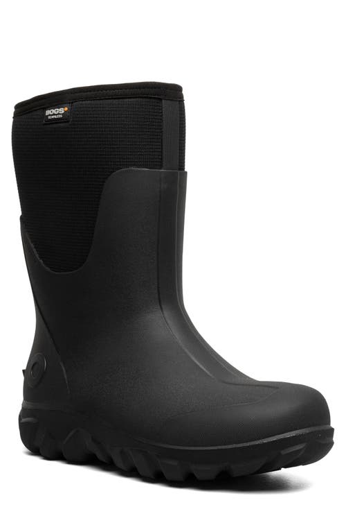 Shop Bogs Classic Seamles Mid Waterproof Boot In Black