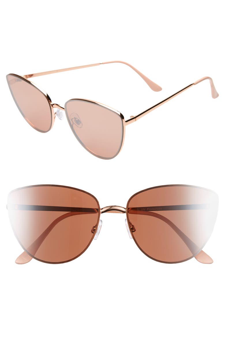 Bp Rimless Cat Eye Sunglasses Nordstrom