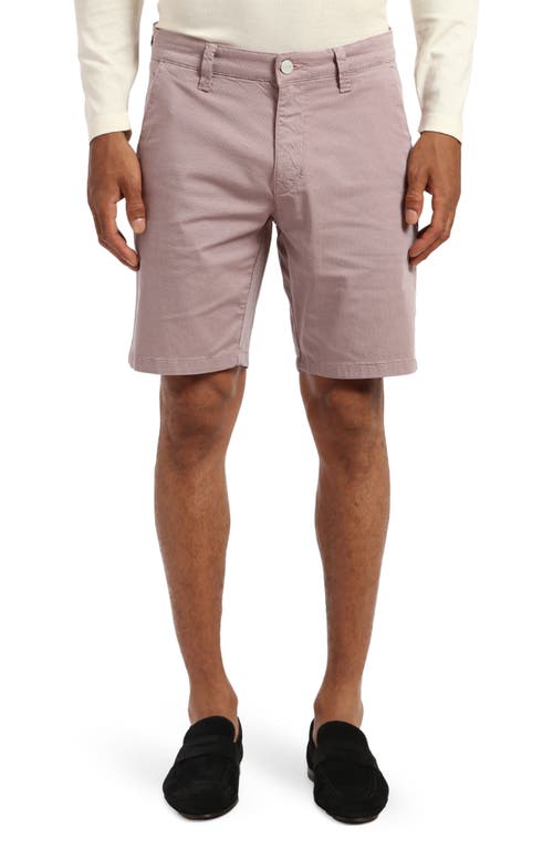 Arizona Flat Front Chino Shorts in Fawn Tie Print