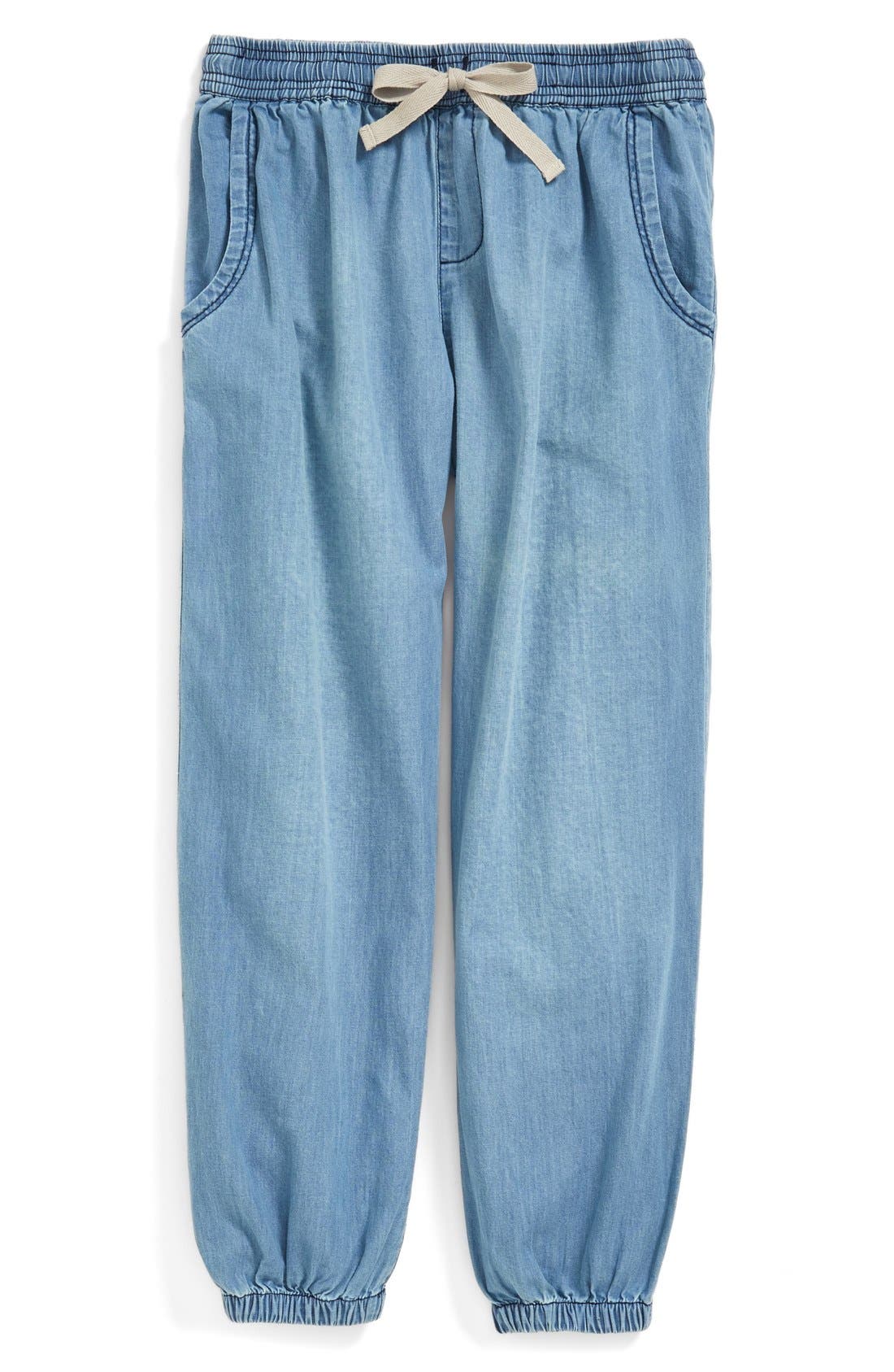 Peek 'Ginger' Chambray Pants (Toddler Girls, Little Girls, & Big Girls
