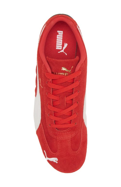 Shop Puma Speedcat Og Sneaker In For All Time Red- White