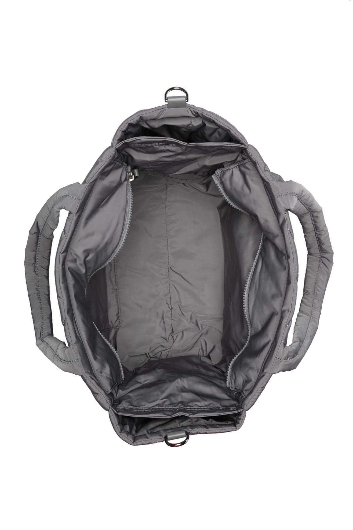 marc jacobs quilted nylon baby bag & changing pad