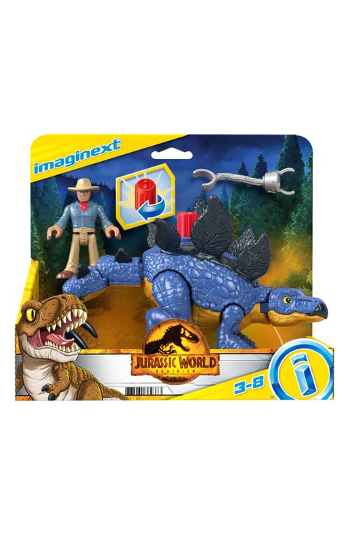 FISHER PRICE Imaginext® Jurassic World 3 Stegosaurus Playset in Blue 