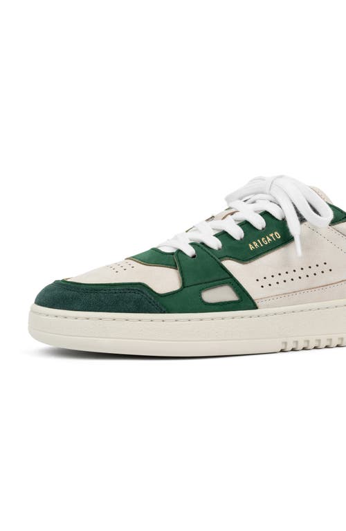 Axel Arigato Dice Lo Sneaker Contrast Panels In White/green
