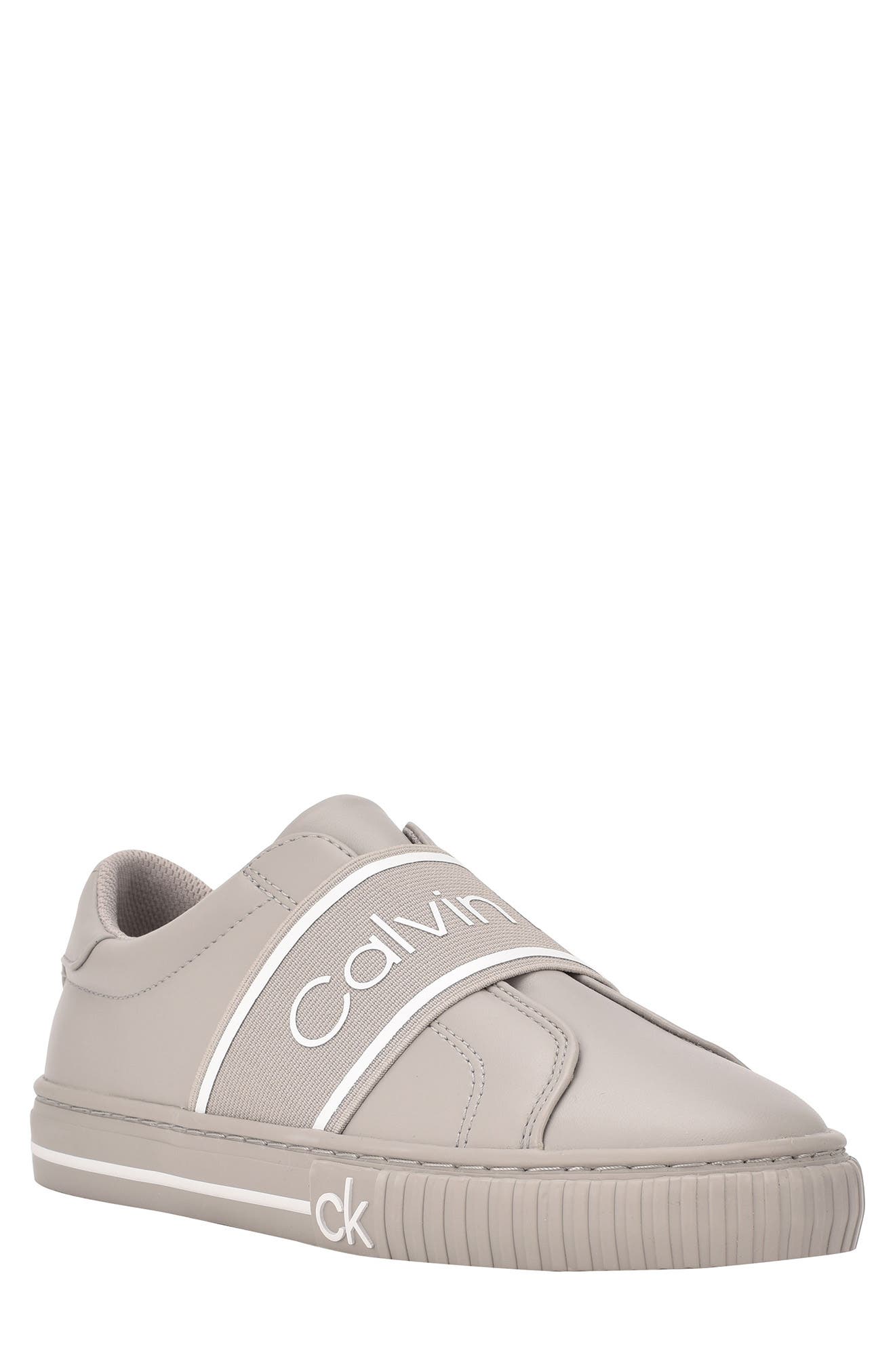 calvin klein logo shoes