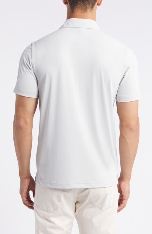 Ag Bryce Performance Jersey Polo In Fade To Graye