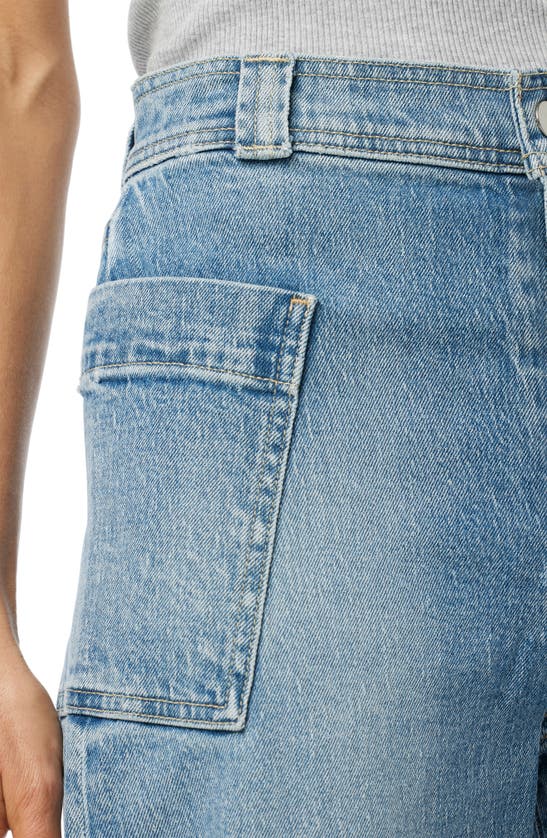 Shop Joe's The Phoebe Patch Pocket Barrel Leg Jeans In So Special