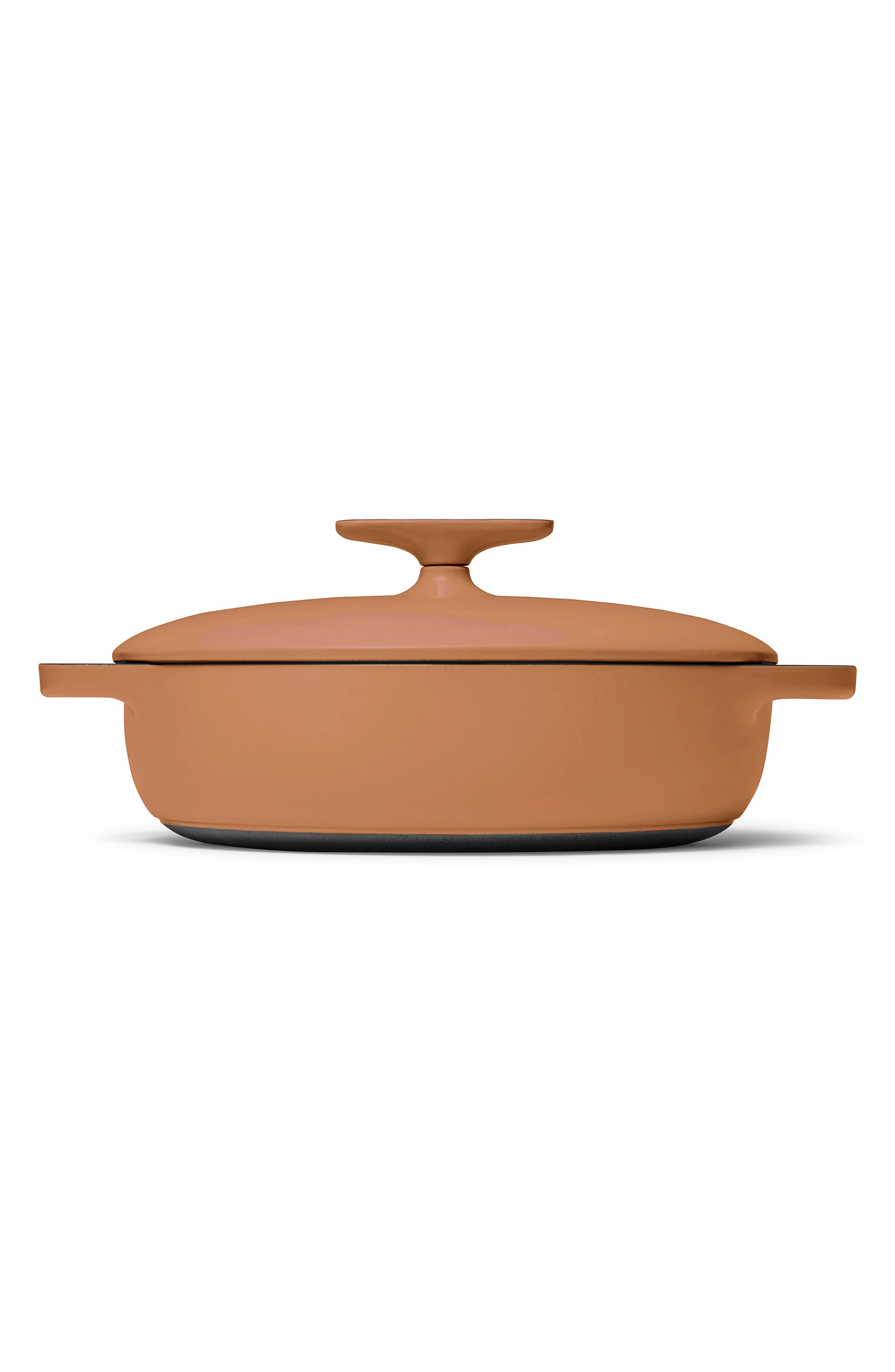 CARAWAY 3.5-Quart Braiser with Domed Lid in Rust 