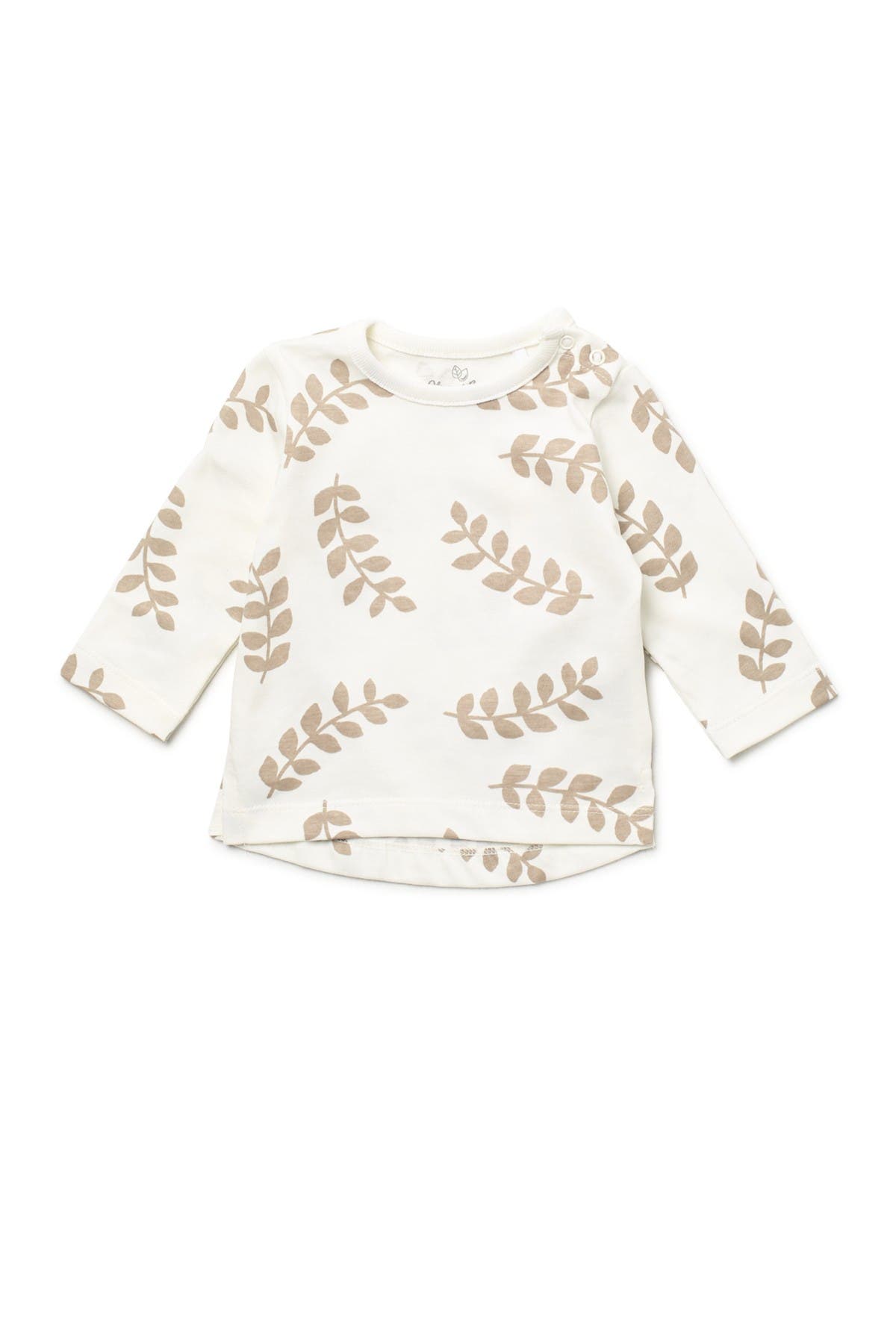 off white fern tee