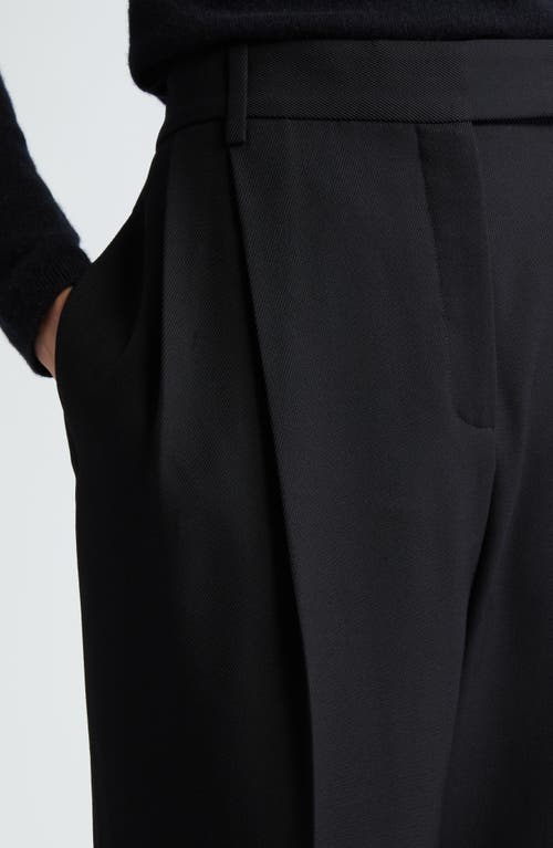 Shop Partow Bacall Virgin Wool Pants In Black