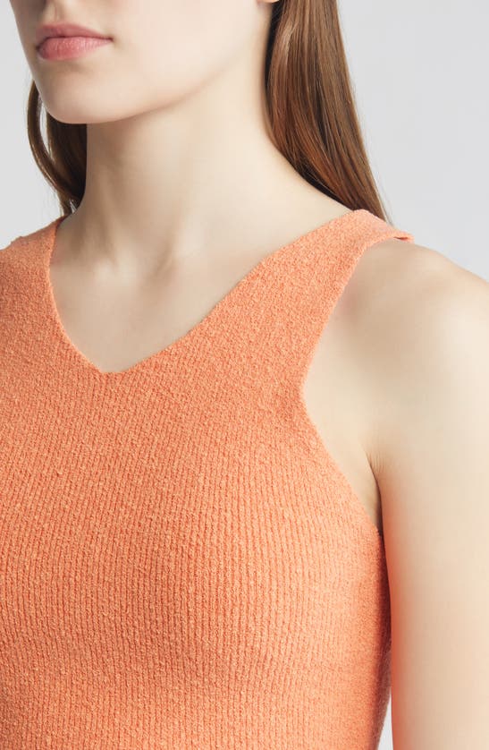 Shop Rails Ally Crop Sweater Tank In Persimmon