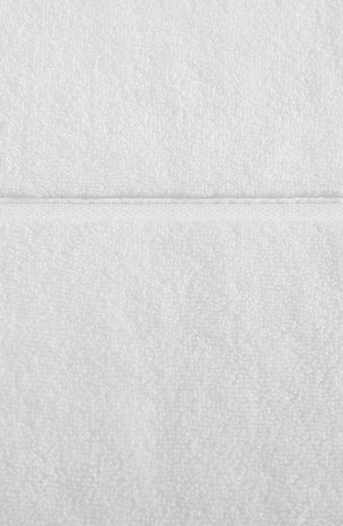 Vera Wang Modern Lux 6-piece Bath Towel, Hand Towel & Washcloth Set In White