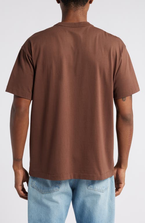 Shop Bp. Core Crewneck T-shirt In Brown Chestnut