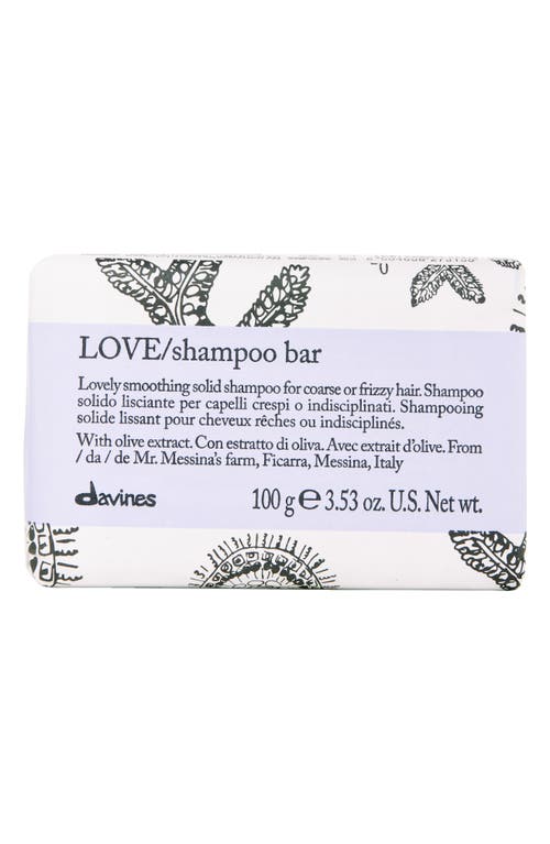 Davines Love Smooth Shampoo Bar In No Color