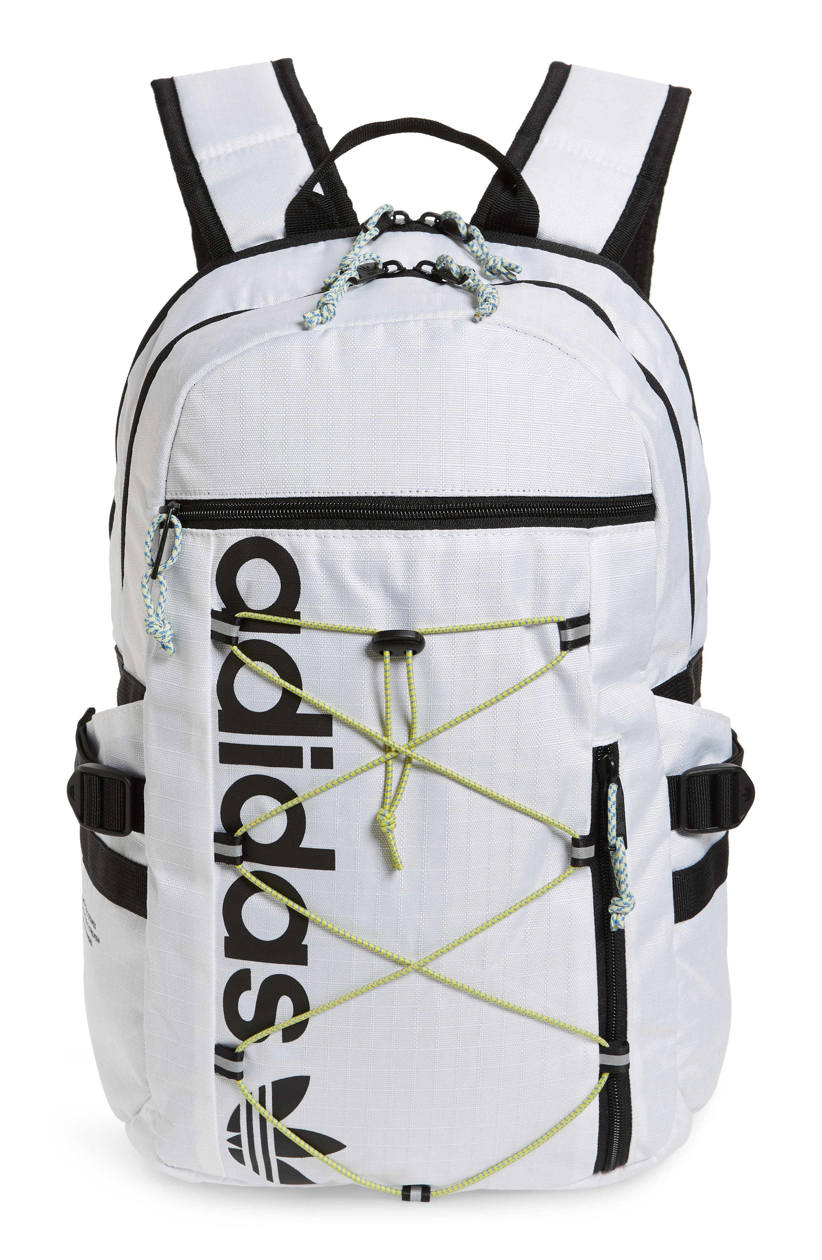 adidas Originals White Bungee Backpack 
