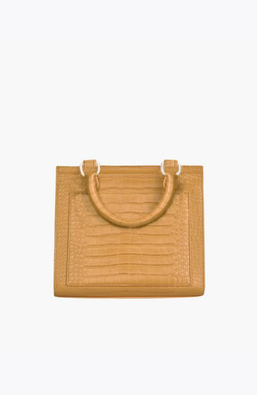 Modern Picnic The Mini Luncher In Marigold Croc