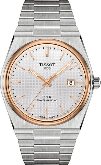 Tissot PRX Powermatic 80 Bracelet Watch 40mm Nordstrom