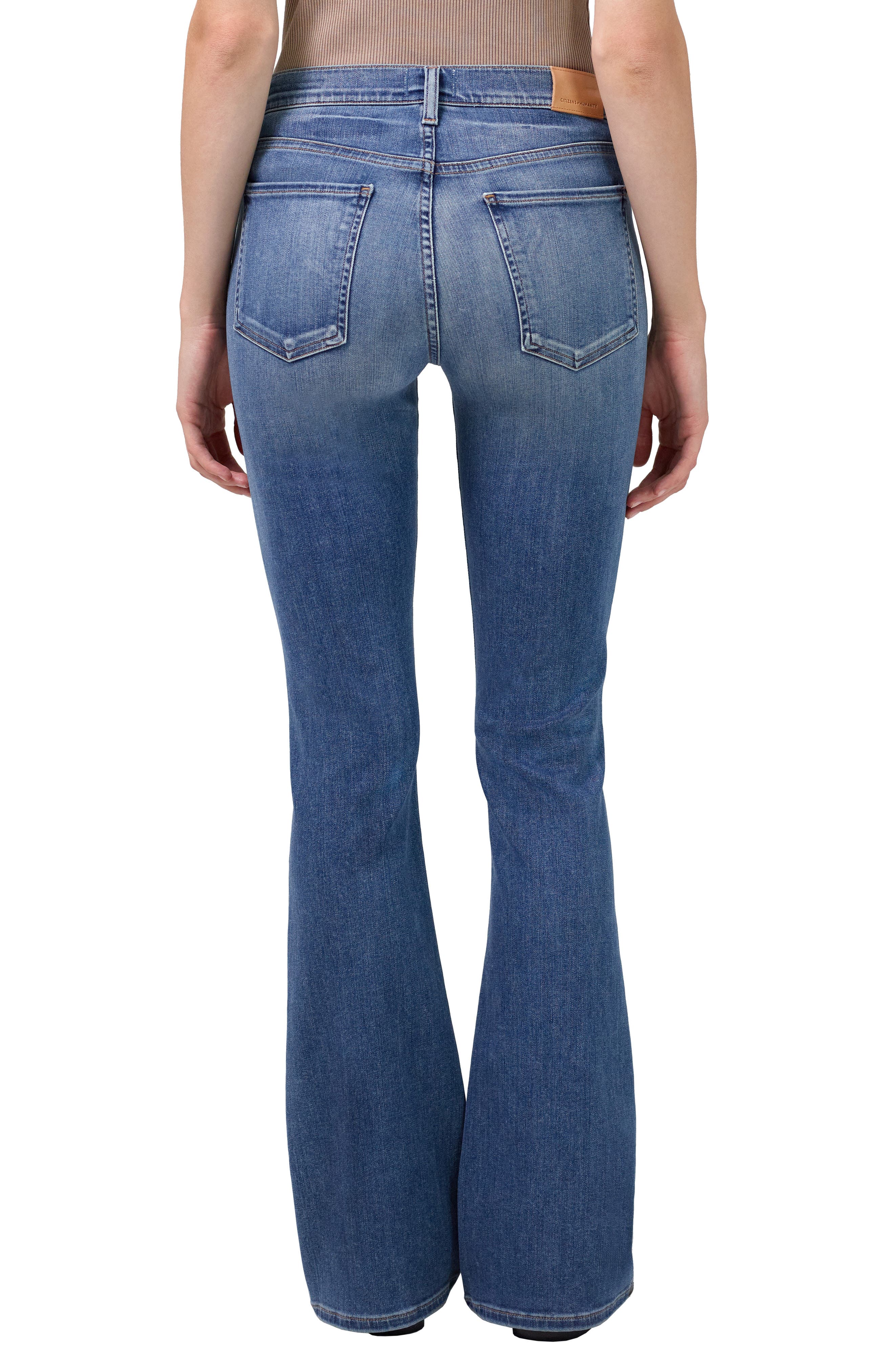 citizens of humanity emmanuelle slim bootcut jeans petite