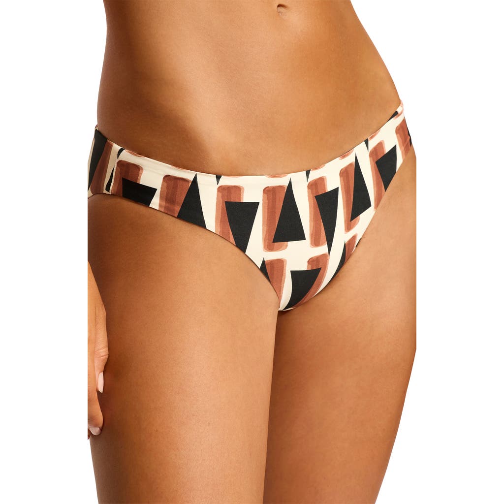 Seafolly Secret Garden Reversible Hipster Bikini Bottoms