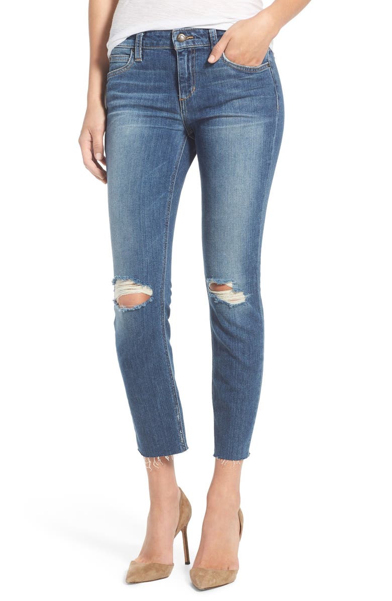 Joe's 'Icon' Distressed Crop Skinny Jeans (Teague) | Nordstrom