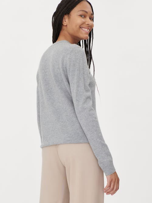Gobi Cashmere Crew Neck Sweater In Vapor Blue