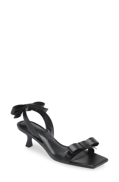 Shop Cult Gaia Tyla Slingback Kitten Heel Sandal In Black