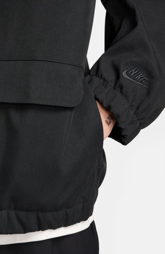 Shop Nike Sportswear Tech Pack Storm-fit Water & Wind Resistant Jacket In Black/ Khaki/ Anthracite