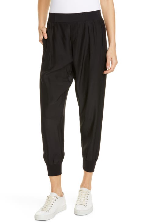  Karen Thomas Organic Cashmere Joggers Women's 100% Pure Knitted  Sweatpants (Small, Black) : Clothing, Shoes & Jewelry