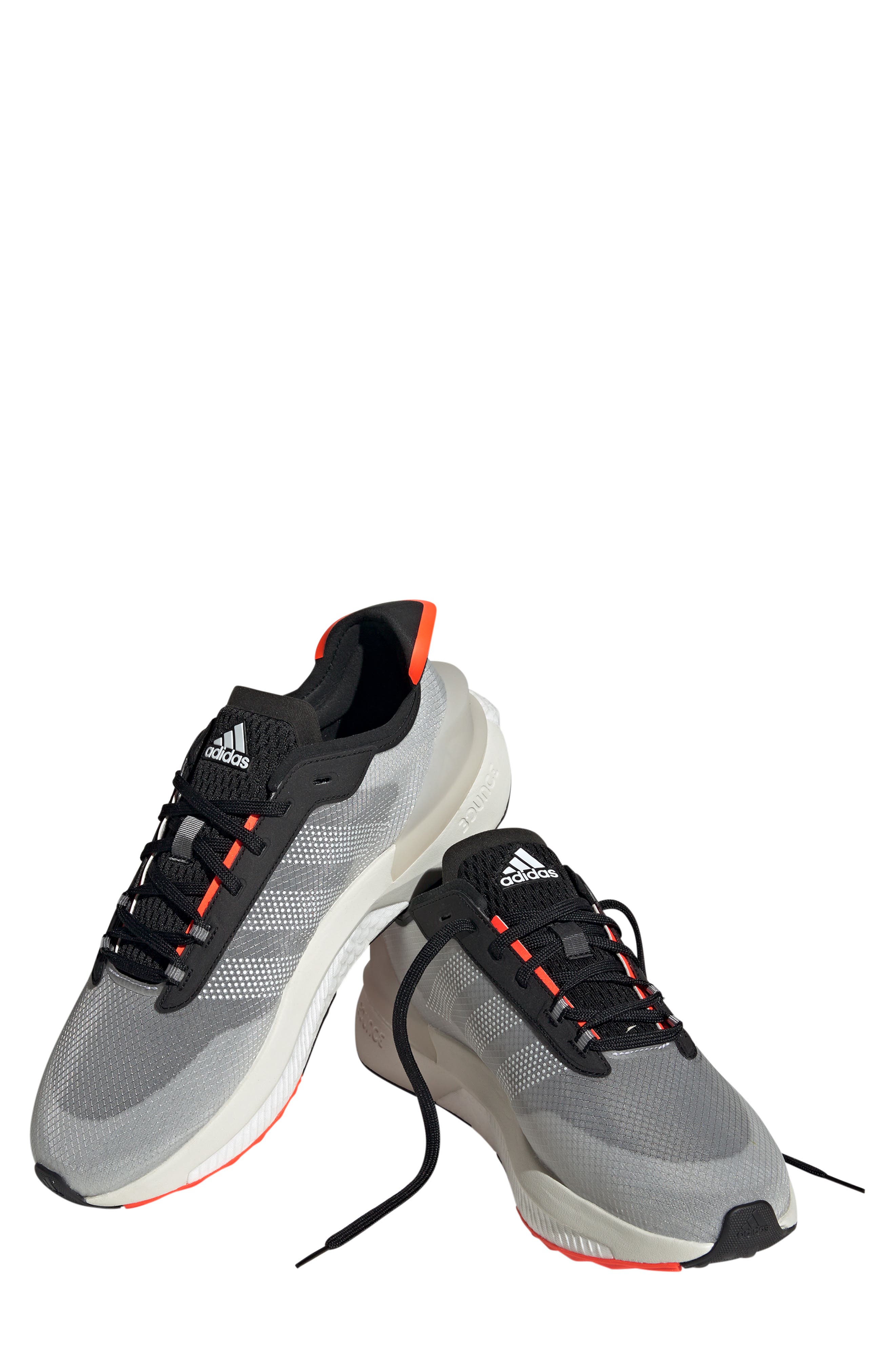 Adidas Originals Avryn Sneaker In Black/ Black/ Solar Red | ModeSens