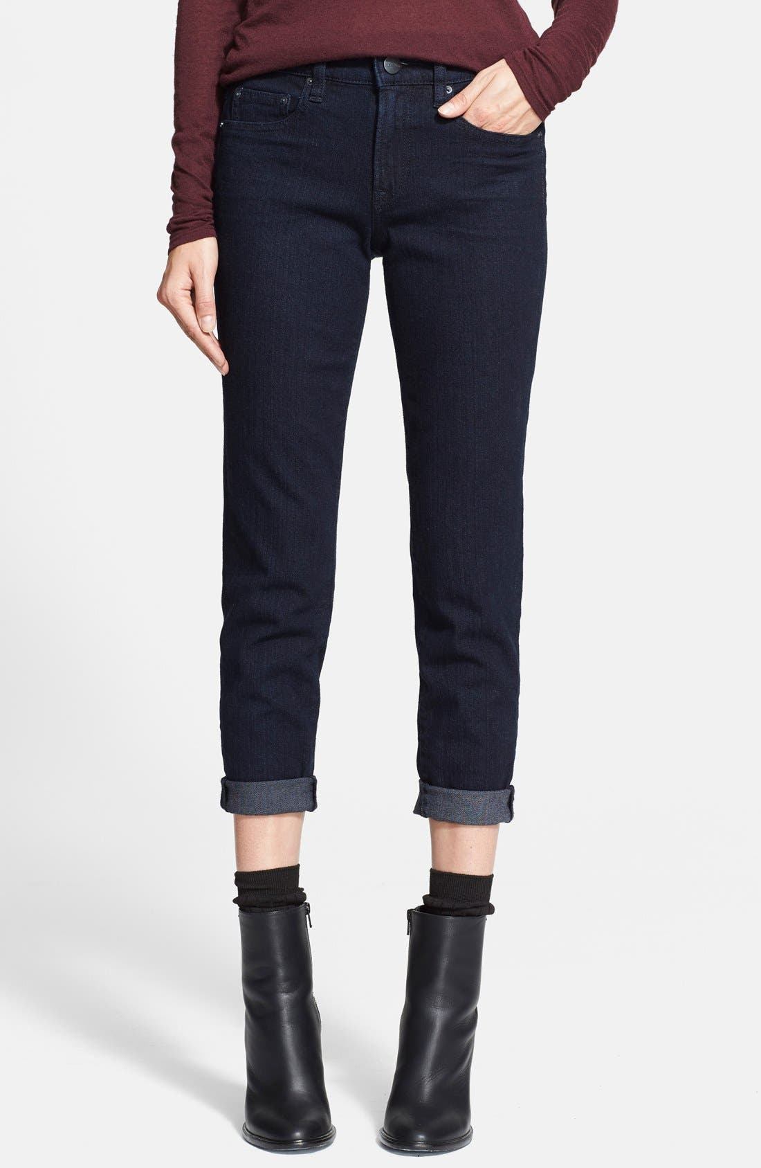 vince mason relaxed rolled jeans