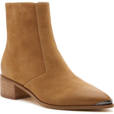 Botkier Greer Pointy Toe Bootie, Beige