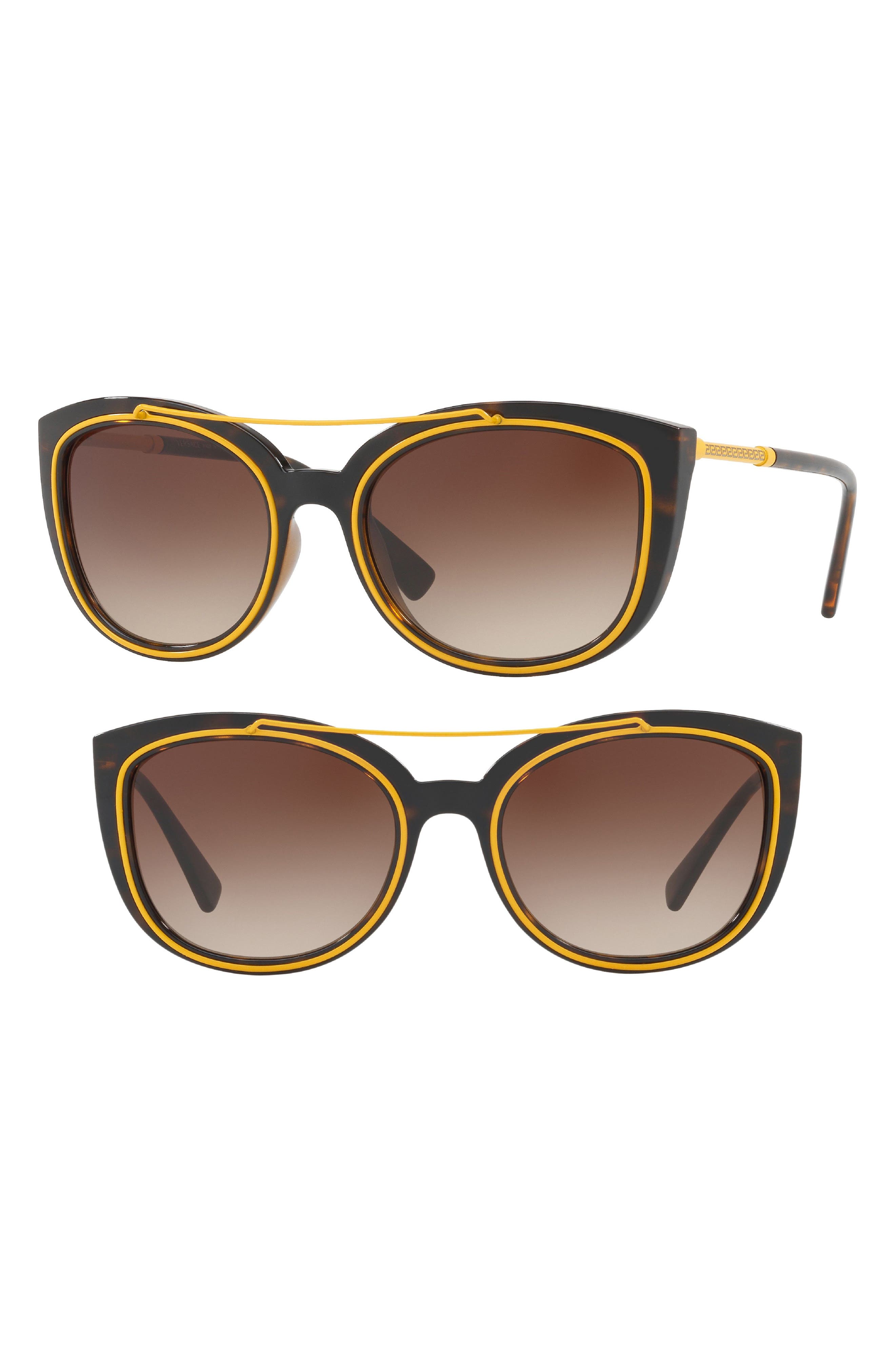 Versace | 56mm Cat Eye Sunglasses 