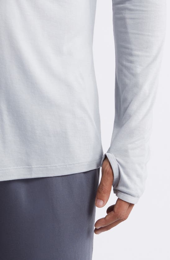 Free Fly Camouflage Lightweight Upf 20+ Hoodie In Aspen Grey