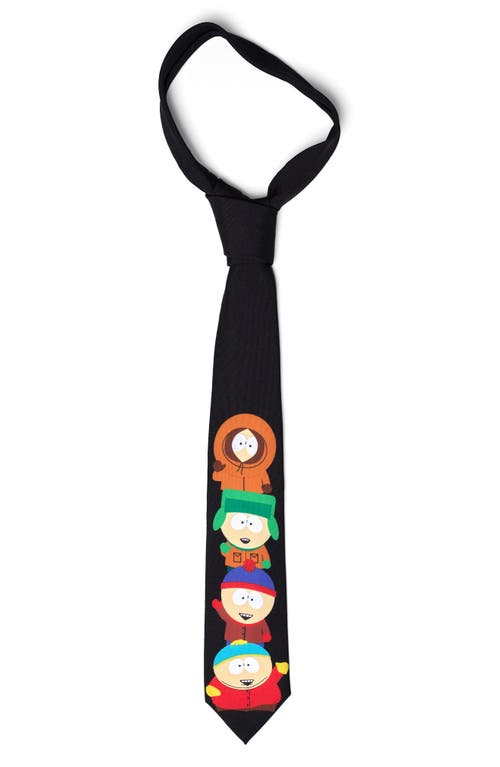 OppoSuits 'South Park' Tie in Black Multi 