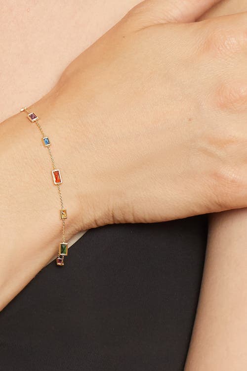 Oradina Fresco Station Bracelet In Yellow Gold