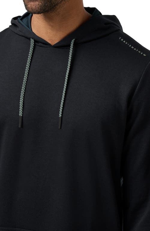 Shop Travismathew Sideslip Hoodie In Black