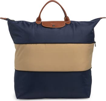 Longchamp Le Pliage Travel Bag L Beige