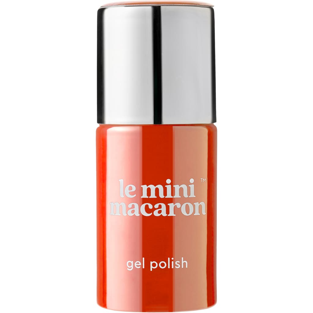 Le Mini Macaron Gel Nail Polish In Pumpkin Spice Latte