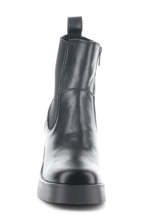 Bos. & Co. Veil Waterproof Platform Bootie In Black